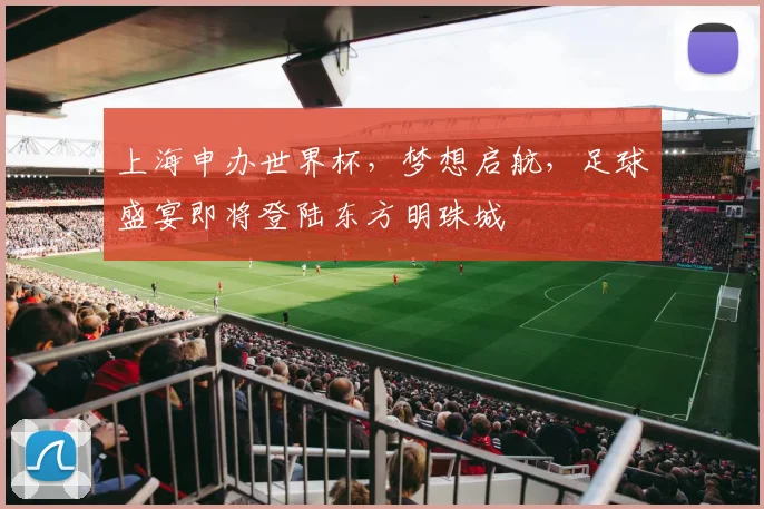 上海申办世界杯，梦想启航，足球盛宴即将登陆东方明珠城